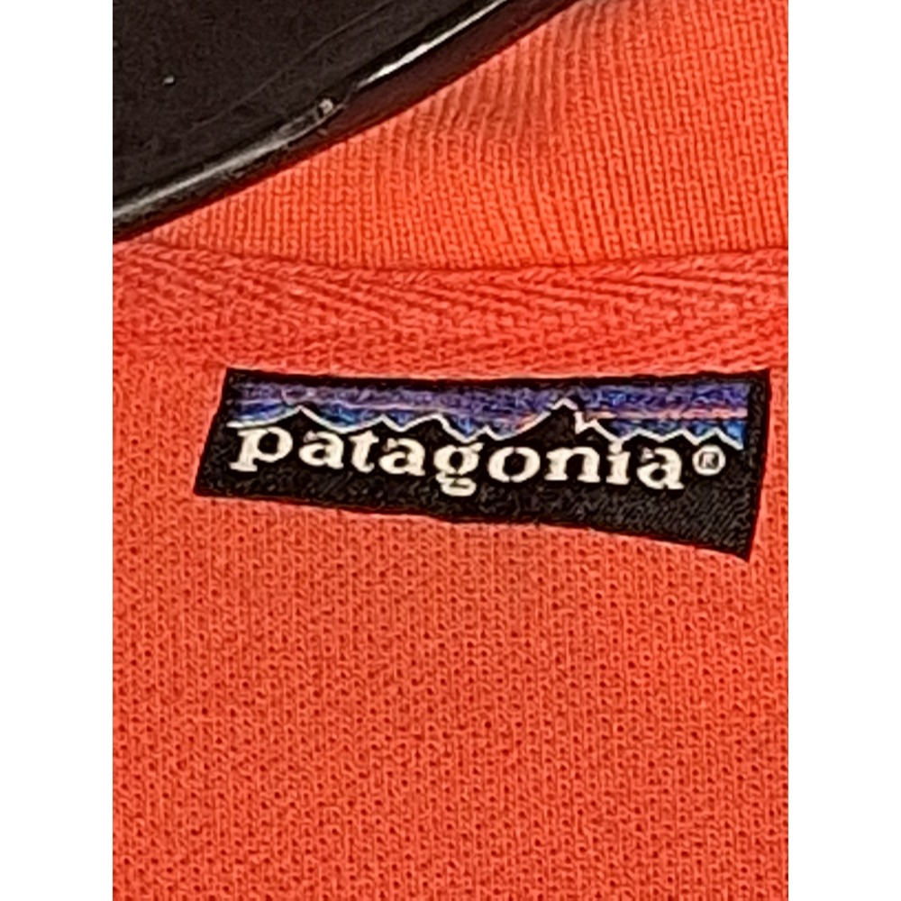 VINTAGE Patagonia Polos Lot of 2 Mens XL Orange Salmon 1988/1990 Casual Sporty - Picture 4 of 16